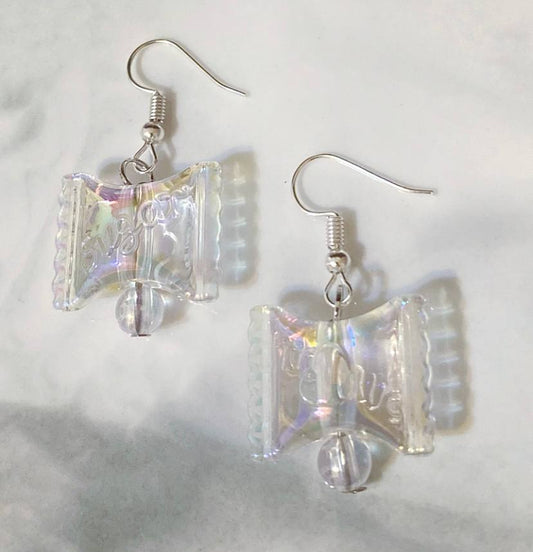 Angelica Sweetheart Transparent Multicolour Tint Earrings